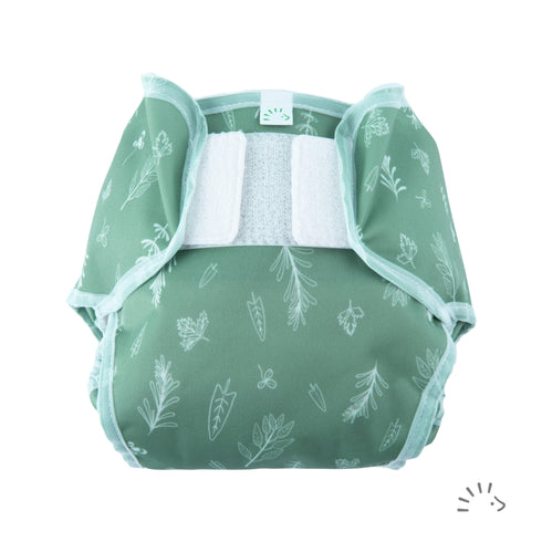 PopoWrap - Green Leaves
- M (5-10kg)